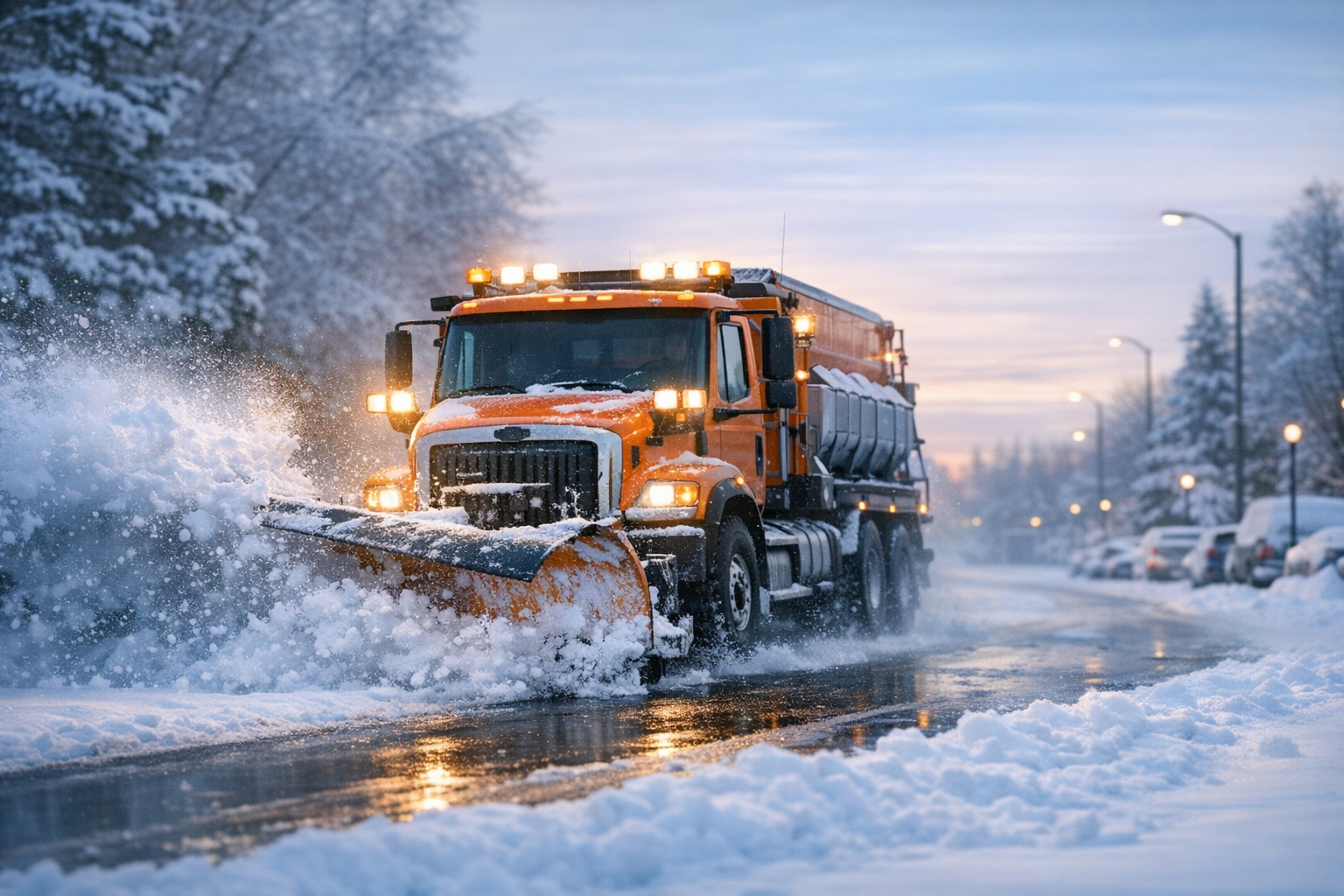 Winterdienst Schneeräumung